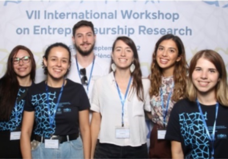 Members of the research group at the Workshop